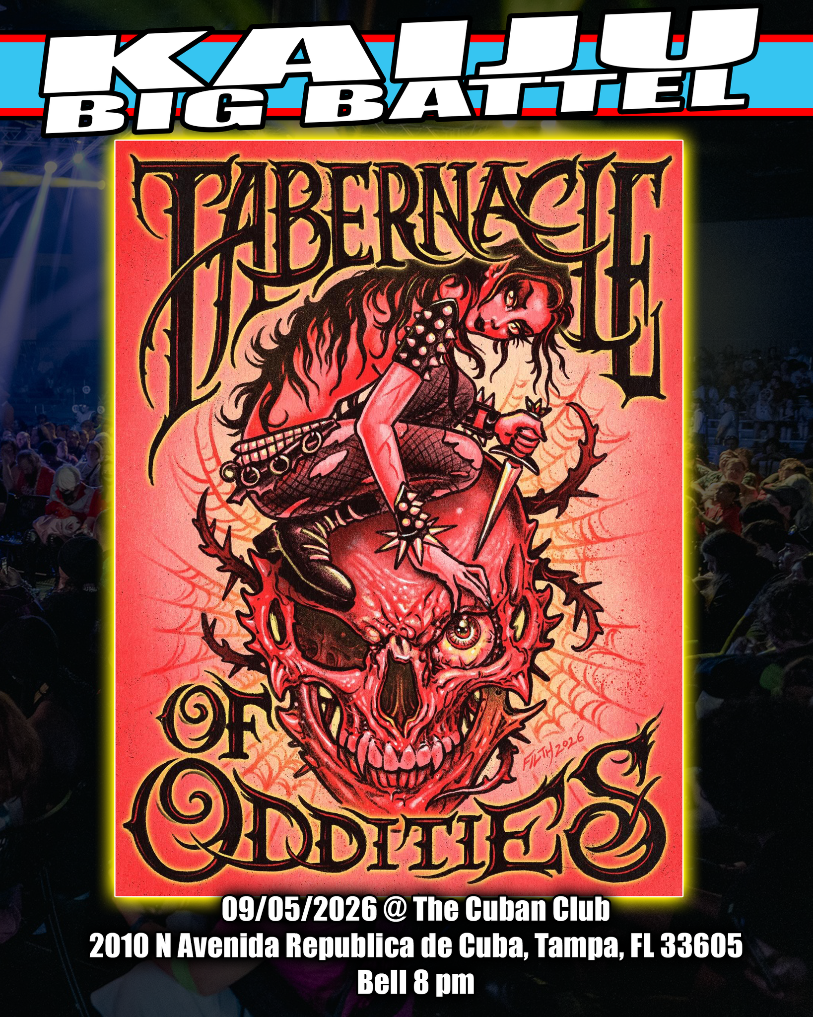 Kaiju Big Battel to appear at Tabernacle of Oddities 2026