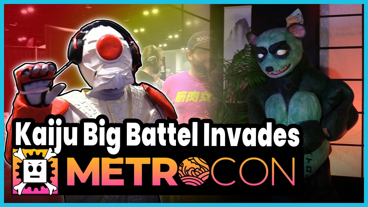 KAIJU BIG BATTEL Crashes METROCON 2026 Exhibition Hall!